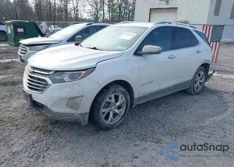 2018 Chevrolet Equinox Premier z USA, uszkodzony, nr VIN 2GNAXVEV2J6287536